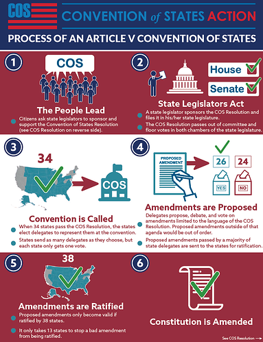 COS Process of Article V Infographic