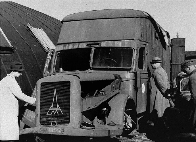 Destroyed_Magirus-Deutz_furniture_transport_van_Kolno_Poland_1945